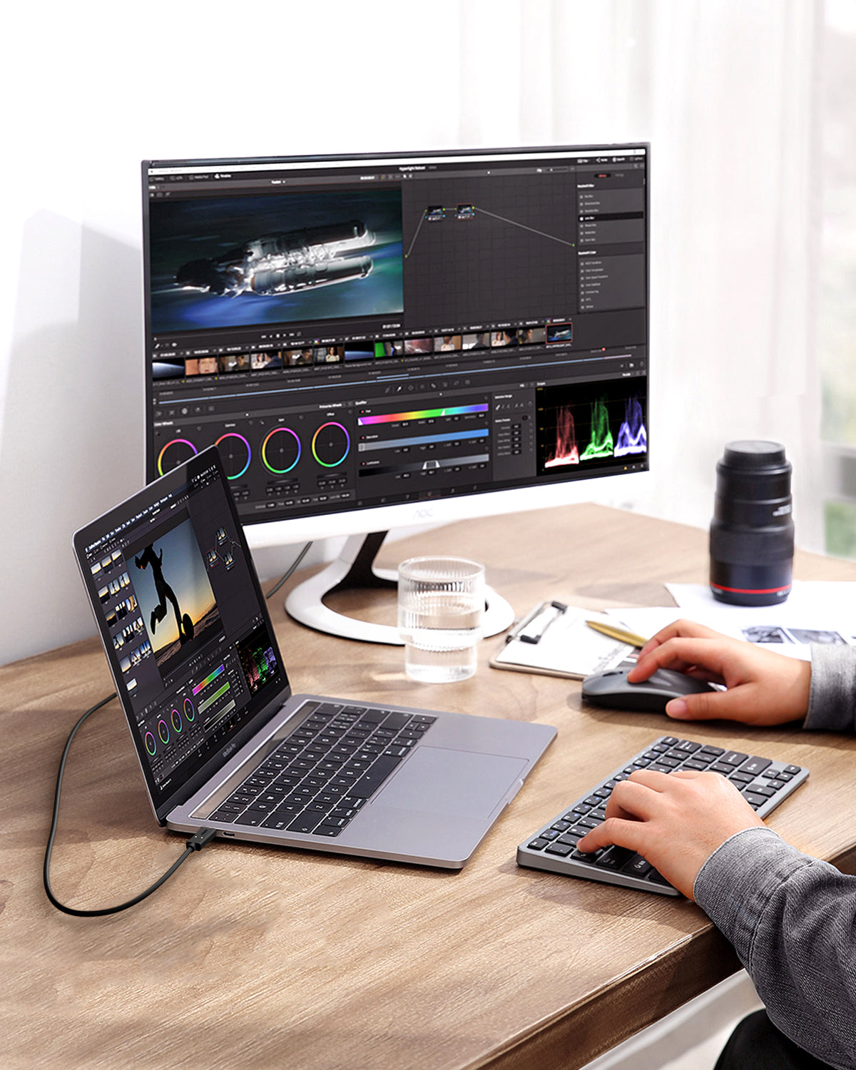 Aukey Hyperlink USB-C to C Cable USB4 50V 5A 240W 0.8M - Black (CB-TCC241)