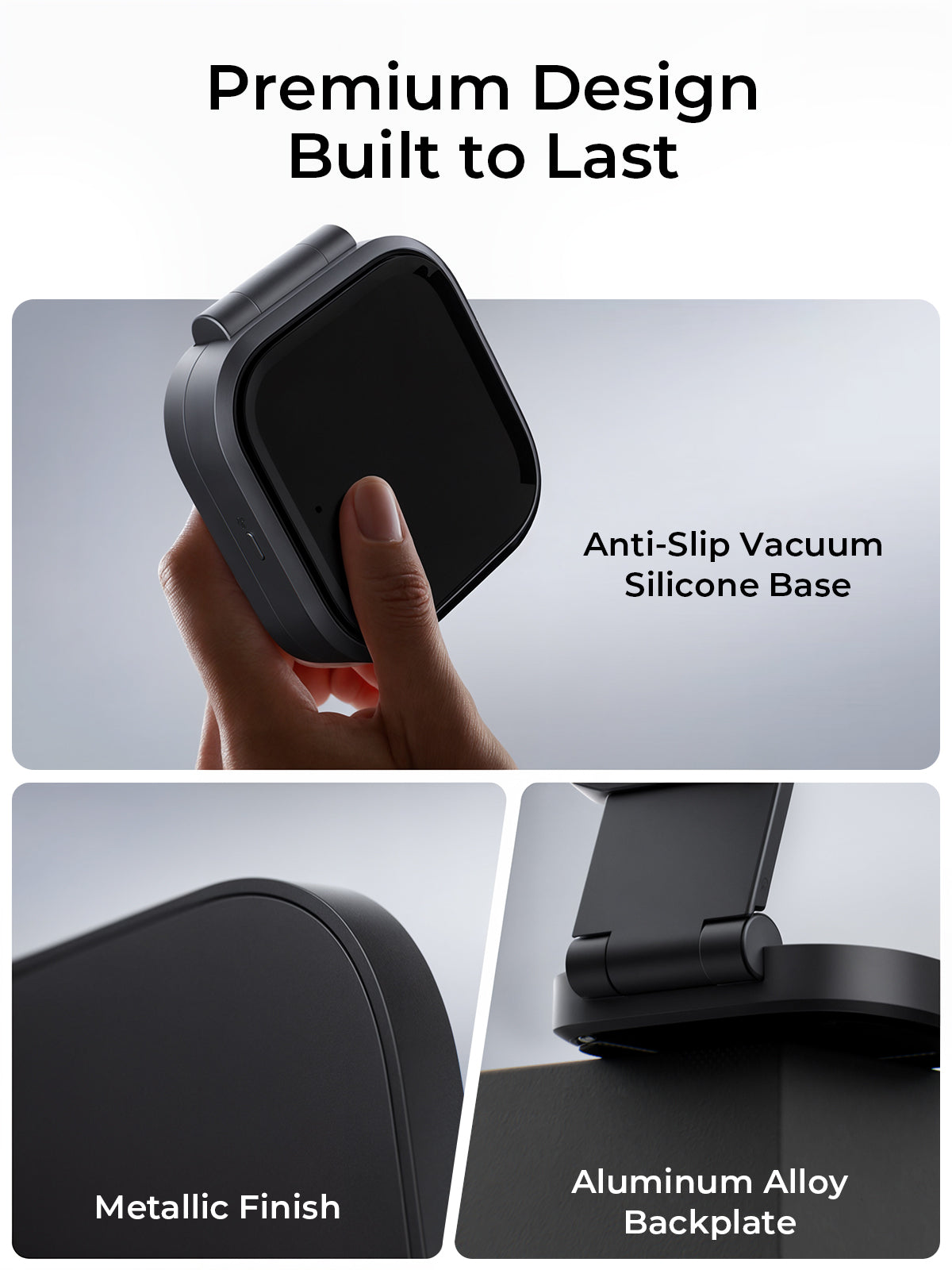 AUKEY LC-MC211 MagFusion L Qi2 Foldable 2 In 1 Magnetic Wireless Charger