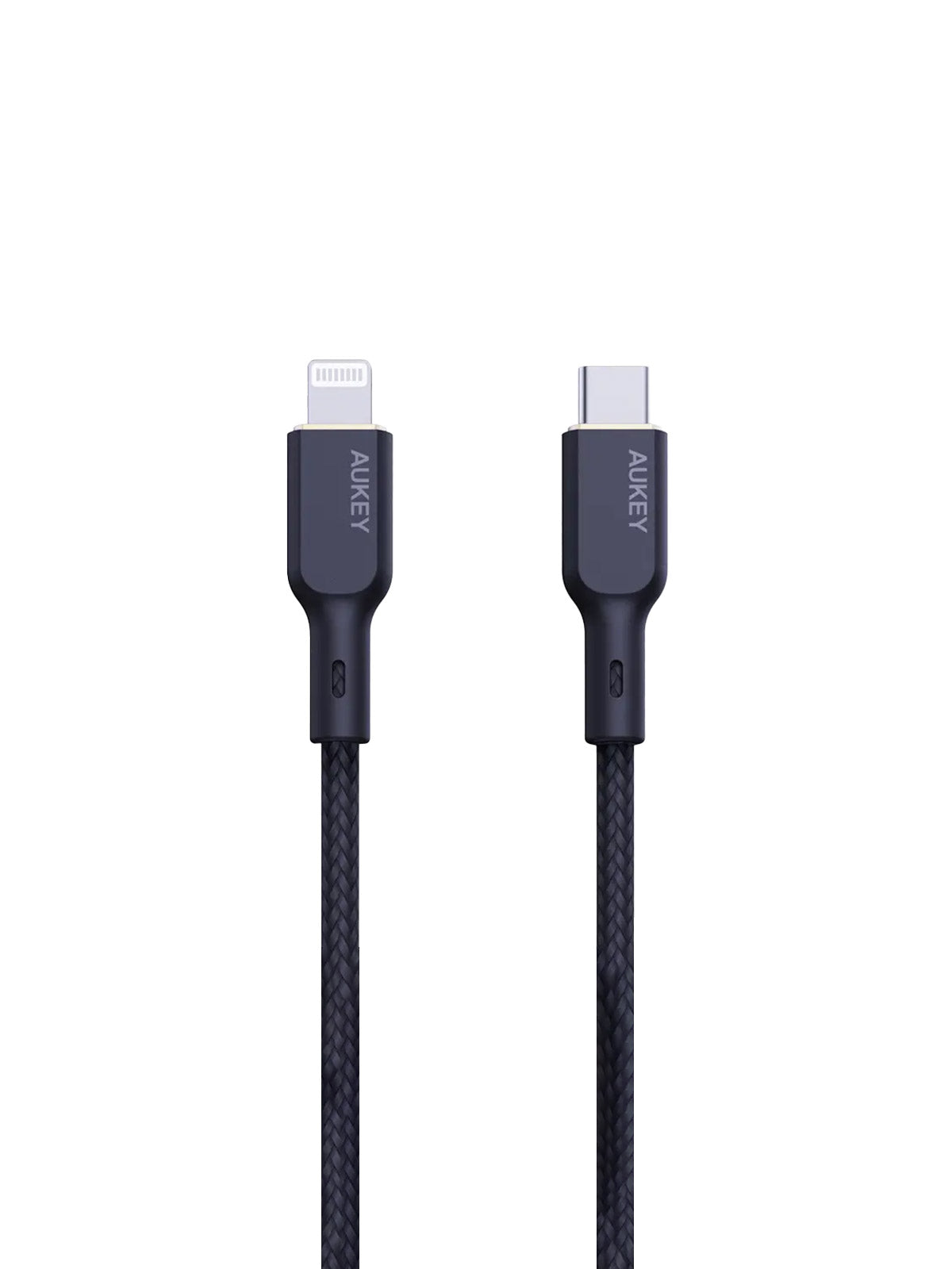 AUKEY CB-NCL1 Circlet CL USB-C to Lightning Cable Nylon Braided 1M - Black