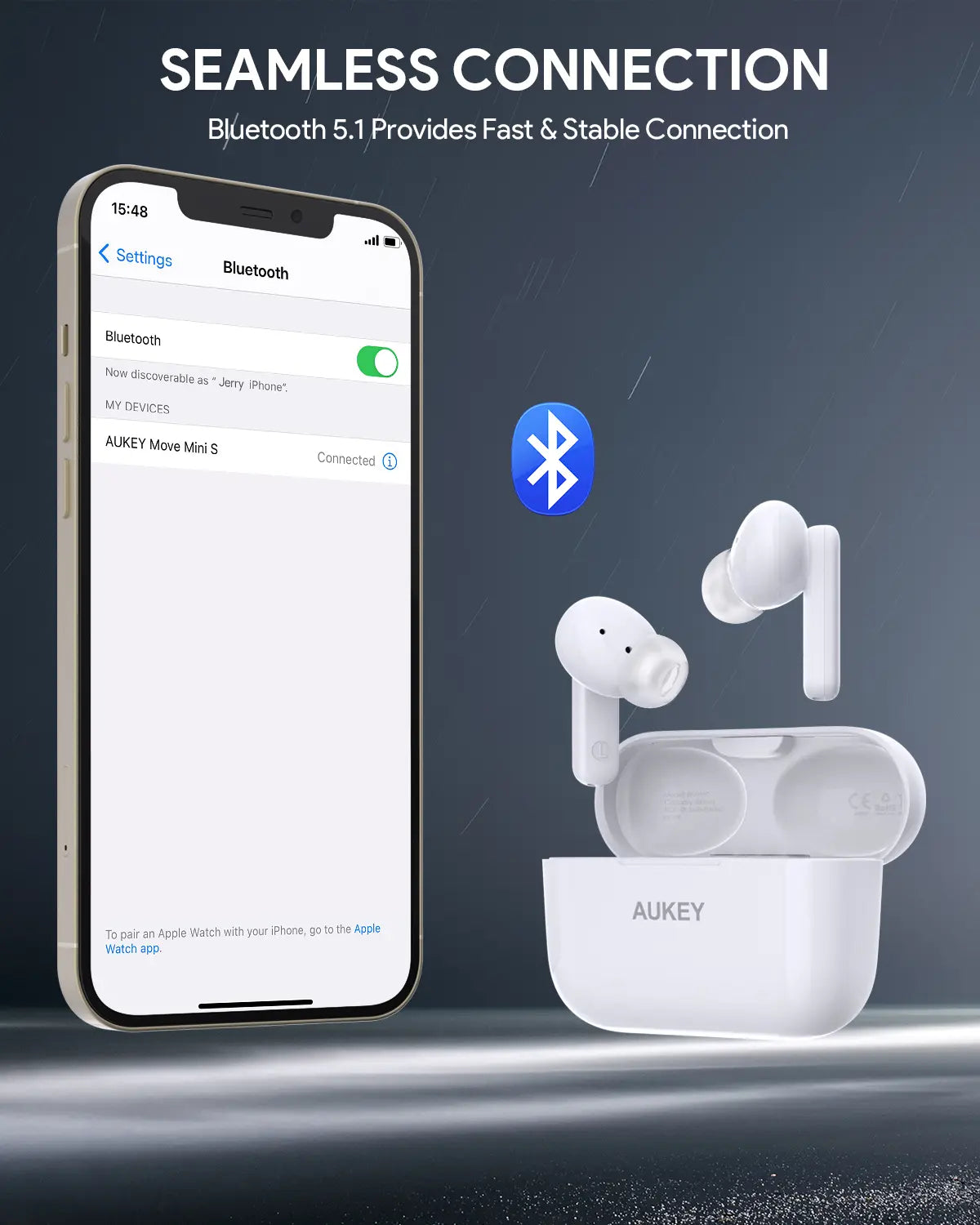 Aukey True Wireless Mini S Earbuds (EP-M1S)