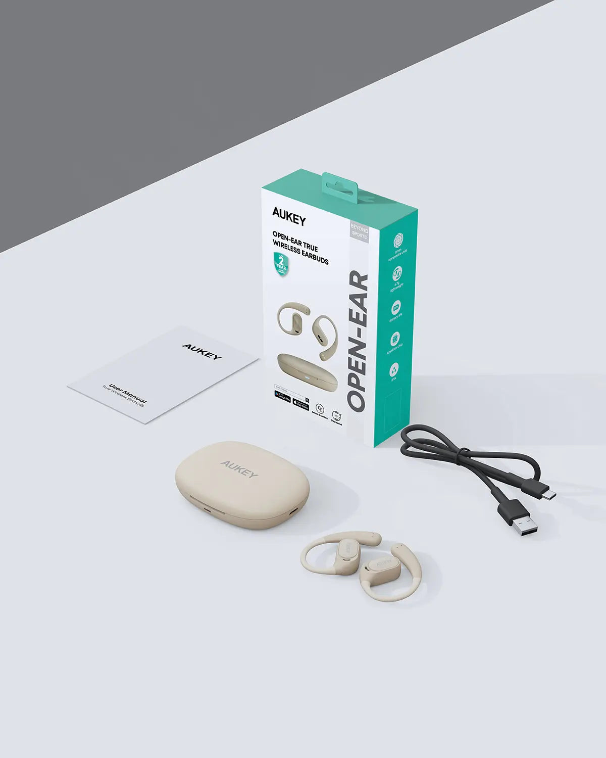 AUKEY EP-S1 Open-Ear True Wireless Earbuds BEYOND SPORTS