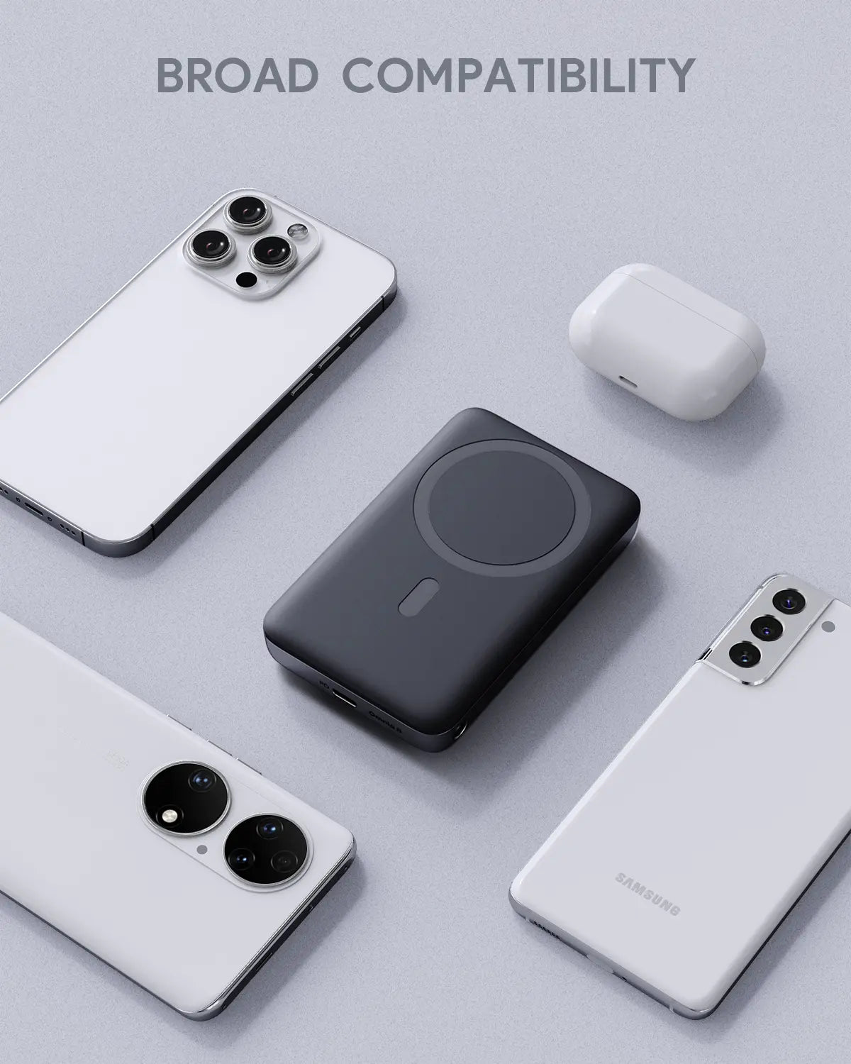 AUKEY PB-MS02 Maglink Power Bank Wireless Charger 30W 10000mAh