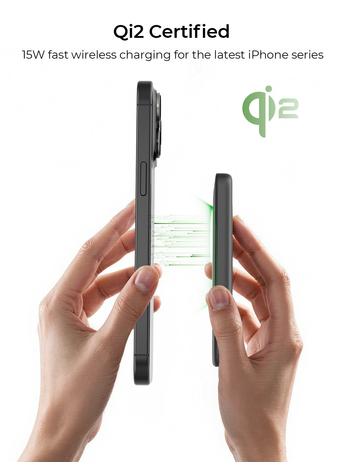 Aukey MagFusion M Qi2 5000mAh Magnetic Wireless Power Bank (PB-MS07)