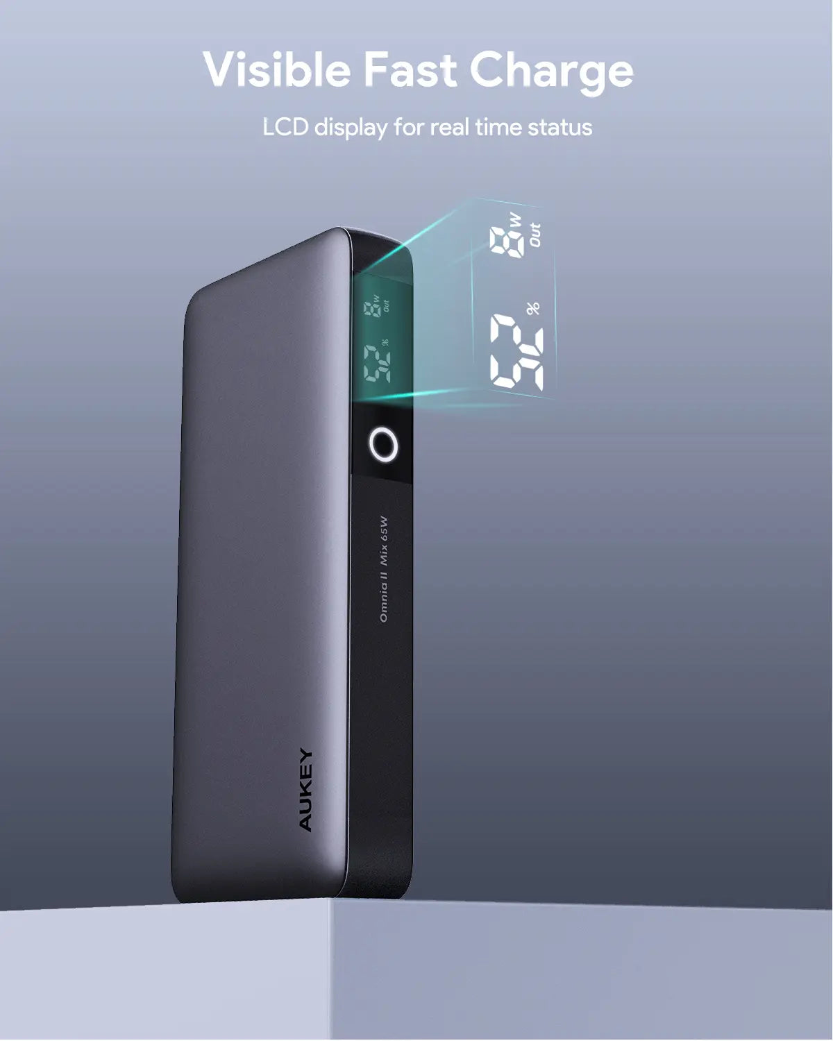 Aukey Sprint X Power Bank 65W 20,000mAh (PB-Y43)