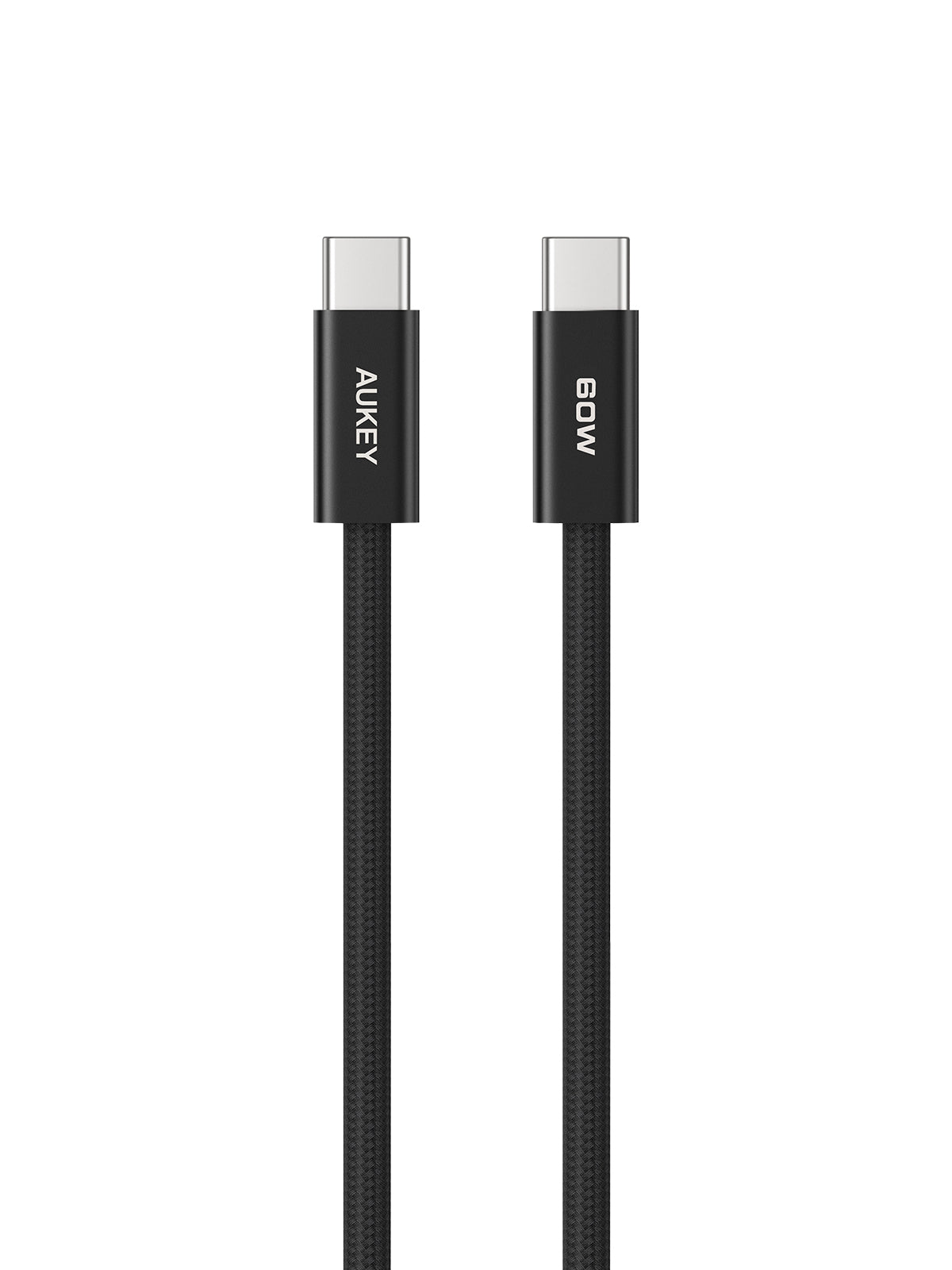 AUKEY CB-DCC061 Circlet Blink 0.5m 60W DTY Braided USB-C to C Cable