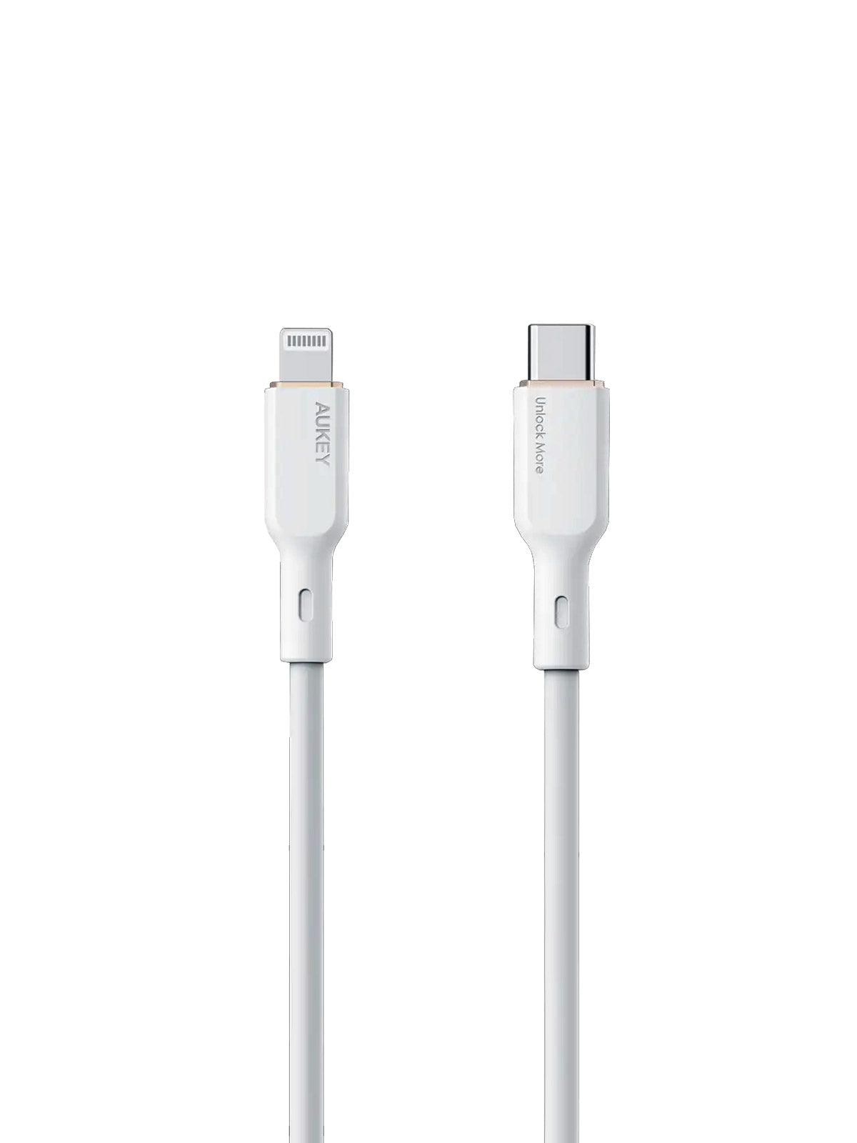 Aukey Circlet CL USB-C to Lightning Cable Silicone 1M - White (CB-SCL1)
