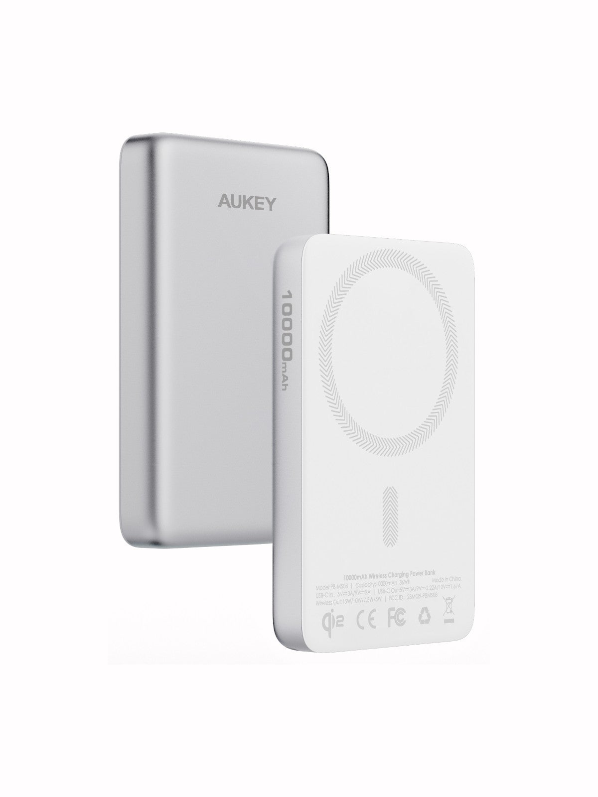 AUKEY PB-MS08 MagFusion M 10000 Magnetic Wireless Power Bank
