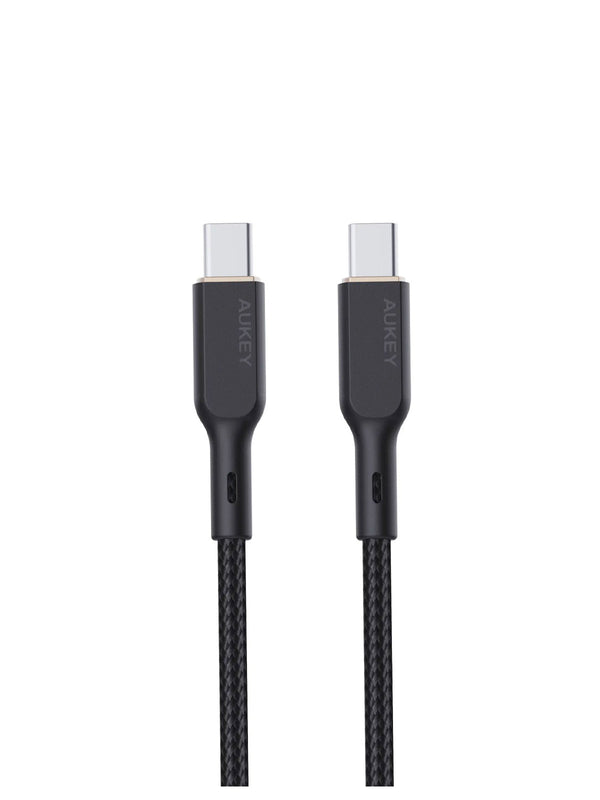AUKEY CB-NCC1 Circlet CC USB-C to C Cable Nylon Braided 60W 1m