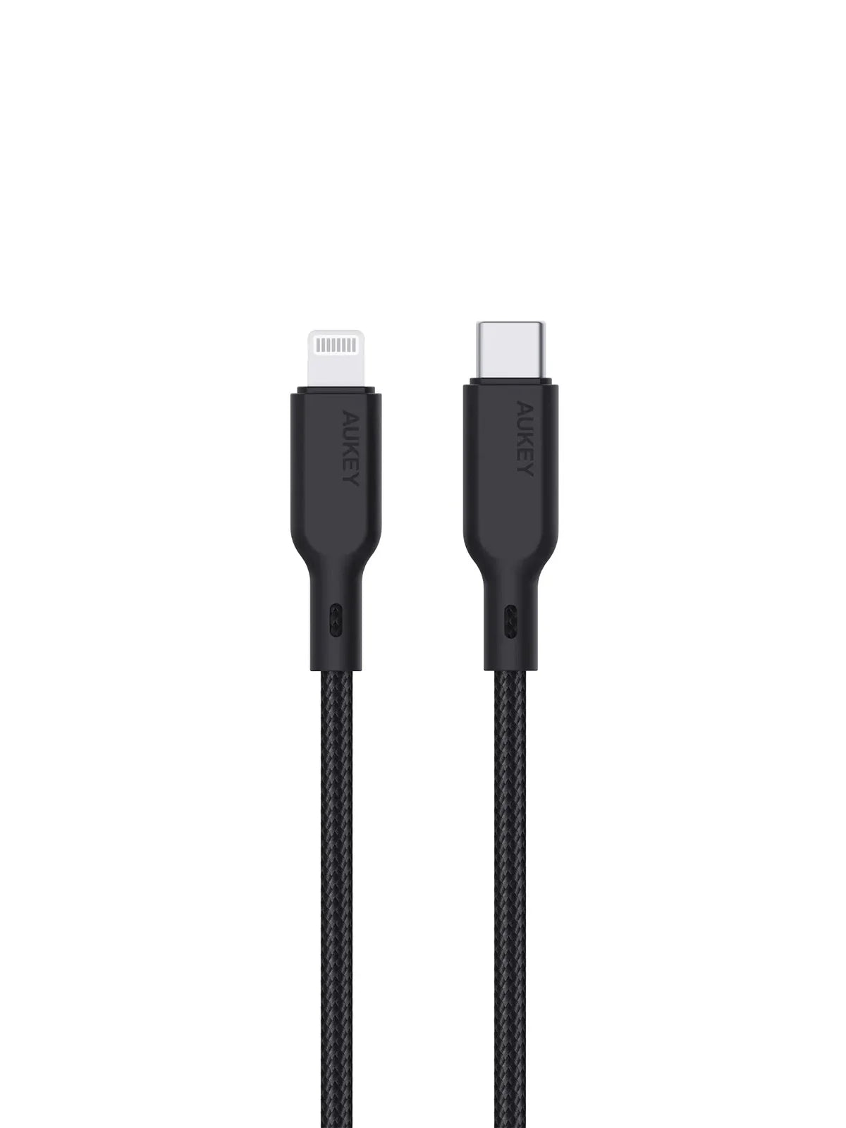 Aukey Circlet CL USB-C to Lightning Cable Aramid Fiber Core 1m - Black (CB-KCL1)